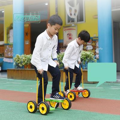 China Plastic Educational Montessori Toys Children Learning Reversible Children Balance Bike Kindergarten Kids Balance Bike for sale