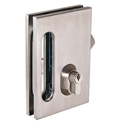 China Interior Glass Door Steel Glass Door Lock System for sale