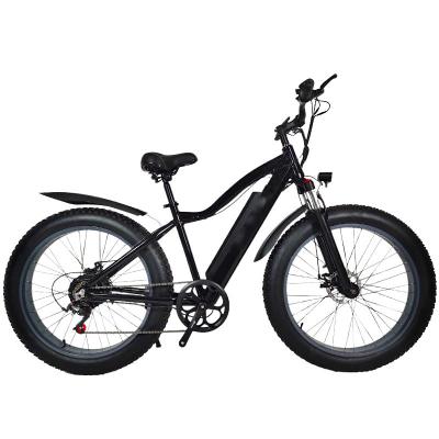 China USA warehouse aluminum alloy 26 inch mountain bike 1000W motor snow bike 14Ah lithium battery fat tire electric bicycle for sale