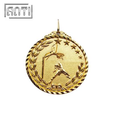 China 2021 China Cheap Price Folk Art Sports Gold Basketball Medals Custom Cool Round Empty Medal for sale