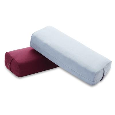 China Kapok Eco Friendly Organic Rectangle Big Yoga Bolster ECO Yoga Pillow Cotton Yoga Pillow Bolster Bolster for sale