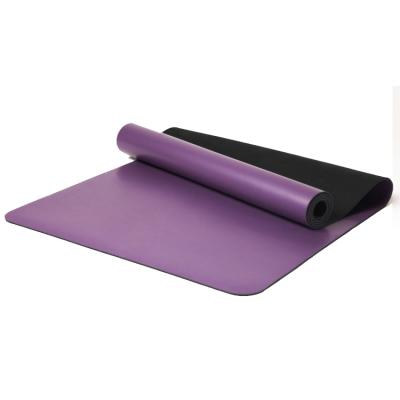 China Eco-Friendly Eco-Friendly Custom Natural Waist Wearing PU Rubber Yoga Mat For Yoga for sale