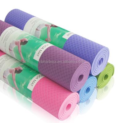 China Non-Toxic Purple Tape Non-Toxic Exercise Fitness Tape Non-Slip Yoga Mat 4~10 Mm Tape for sale