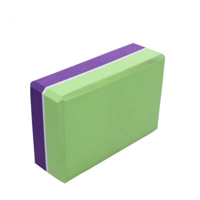 China Wholesale Eco-Friendly Yoga Pilates Yoga Pilates Hot Wearing Color Yoga Block Double Accessories Eva Yoga Block for sale