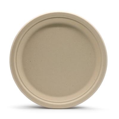 China Compostable Biodegradable Within 90 Days Made In China High Quality Multifunctional Portable Disposable Oil Resistant Dinner Dish for sale