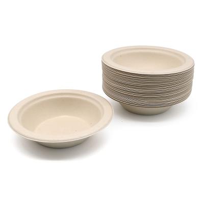 China Biodegradable Compostables Within 90 Days High Quality Customizable Biodegradable Salad Bowl Leak Proof Safe Multifunctional Disposable Bowl for sale