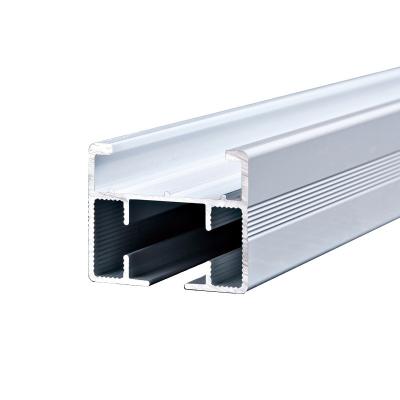 China door & Window Wholesale Customized 6063 Extrusion Powder Motorized Aluminum Curtain Track Window Cladding Profiles for sale