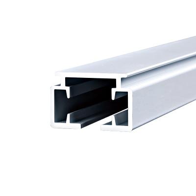 China door & Window 6063 T5 Extrusion Anodized Aluminum Household Window Profiles For Electric Curtain Track for sale