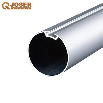 China door & Wholesale Window Manufacturer Anodized 28mm Round Blind Aluminum Window Curtain Wall Roller Extrusion Profiles Pipe for sale