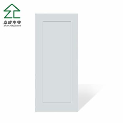 China low price 3mm 4mm HDF white primer moder door skin formica for sale