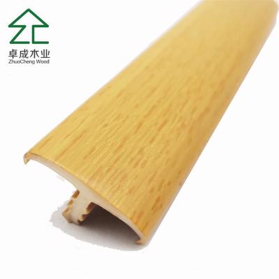 China wood grain plastic t edging strip for cabinet for sale