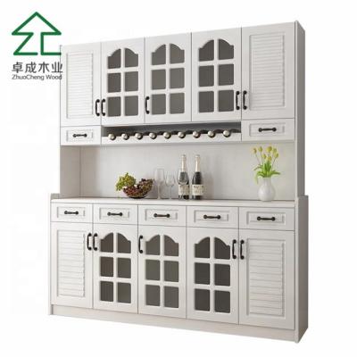 China Dining room buffet furniture wooden cabinet sideboard for sale