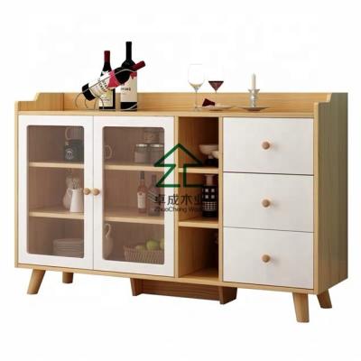 China living room home furniture modern dining furniture MDF wooden sideboard for sale