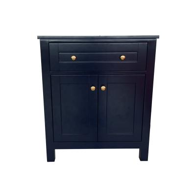 China Australia blue painted 2 doors sideboard furniture for sale