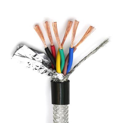 China 6 core flexible cable power core liycy wire conductor shielded overhead electrical cable for sale