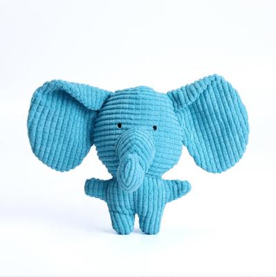 China New Meijietong Design Corduroy Plush Toy Breathable Comfortable Cartoon Character Toy With Light Custom Cute Elephant Plush Wholesale Dog soft plus toy for sale