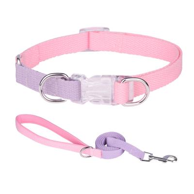 China Hot Pet Collares Y Correas Meijietong Amazon Sale Pet Accessories Dog Traction Rope Pet Viable Luxury Dog Leash Collar Traction Rope for sale