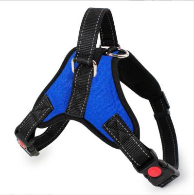 China Meijietong Stocked Recommend 2022 Pet Back Chest Strap Pet Back Chest Walking Dog Harness Suit Back For Dog And Cat for sale