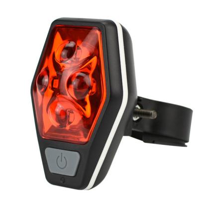 China ABS+AS LED Rear Light Strobe Bicycle Light Safety Bike Warning Light for sale