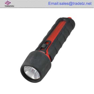 China Rubberized Camping Diving Flashlight Led for sale