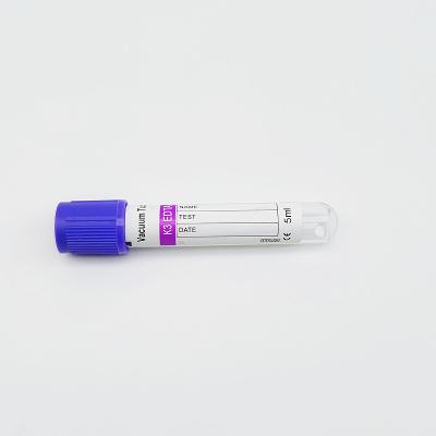 China Common hot sale products EDTA K3 13x75 blood collection medical electronic tube tube for sale