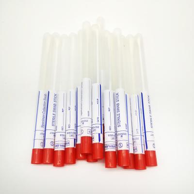 China Medical Nasal Bacterial Test Stool Supplier Disposable Travel Swab Sampling Transport Swab Sterile Antigen Medium for sale