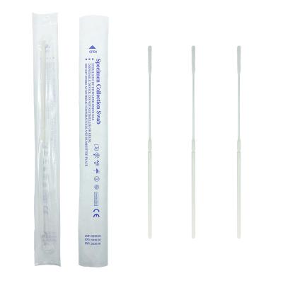 China 100% Inch Nylon Wholesale Hot Flock Test Nasopharyngeal Nasopharyngeal Assembled Nasopharyngeal Specimen Collection Swab With Media for sale