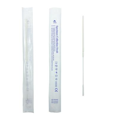 China Cheap price customization 100% nylon cotton swab kit disposable individual wrapped nasopharyngeal assembled infant for hospital for sale