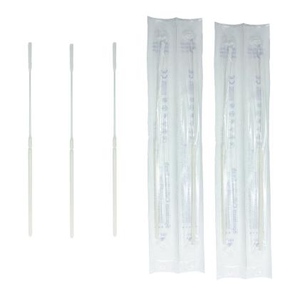 China 100% Specimen Collection Cotton Antigen Test Quick Herd Nylon Disposable Nasopharyngeal Nasopharyngeal Cotton Swabs Nasal Nucleic Acid Sampling for sale