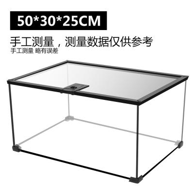 China New Sustainable Price Rainforest Supplier Pet Nomoy Desktop Mini Greenhouse for Reptile and Snakes YL-07 50*30*25cm for sale