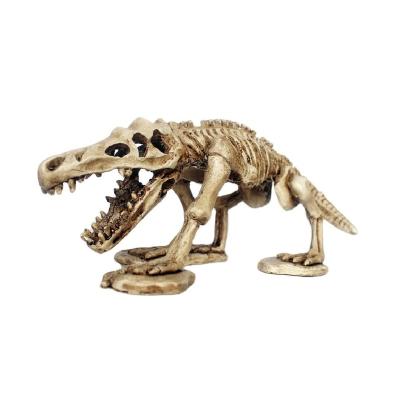 China NOMOY Mini Greenhouse Ornament PET Viable Resin Craft Dinosaur Skeleton Landscape NS-99 for sale