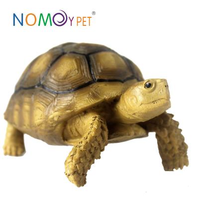 China Wholesale Hot Sale NOMOY PET Viable Sulcata Tortoise Model For Decoration A6 for sale