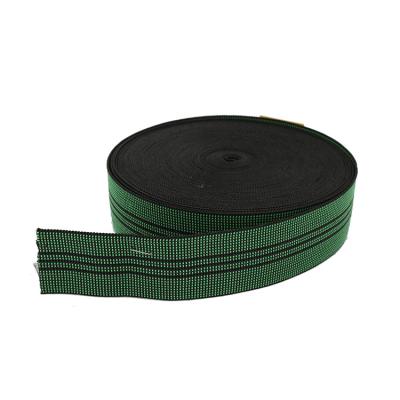 China Good Quality Elastic Sofa Webbing Belt Durable Stretch Custom Sofa Elastic Strap for sale