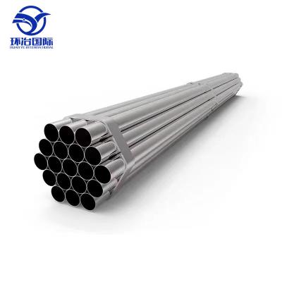 China Liquid Pipe Manufacturer Hot Dip GI Construction Scaffolding Round Welded Steel Pipe Pre Galvanized for sale