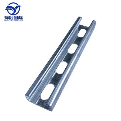 China Building Construction Solar Panel Structure Galvanized Steel Solar Frame for sale