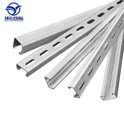 China China Supplier Luxury Building Materials Galvanized Steel Gi C Channel Purlins for sale