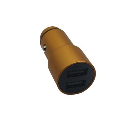 China Factory Price Phone Charging Dual USB High-end Universal Multifunctional Adapter 2.4A Car Charger for sale