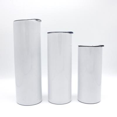 China Viable Hot Sale Stainless Steel Double Wall Vacuum Insulated 20oz Sublimation Tumbler Straight Blanks for sale