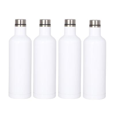 China 500ml Stainless Steel Viable Water Bottles Double Wall Vacuum Insulation Sublimation Blanks Outdoor Bottles for sale