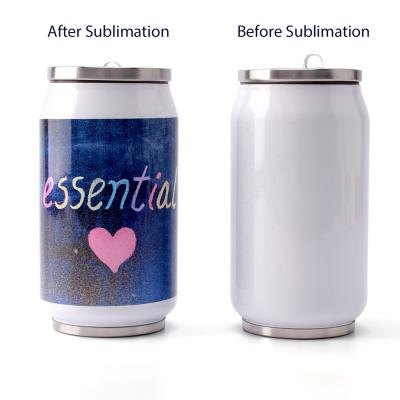 China Sustainable Wholesale Stainless Steel Coke Cola Can 17oz Blank Sublimation Cola Cans for sale