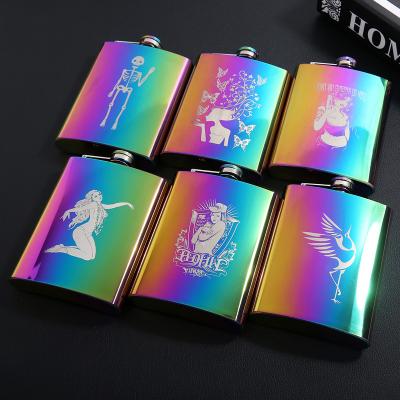 China Portable Vintage 8oz Hip Flasks Stainless Steel Hip Flask With Low Price for sale