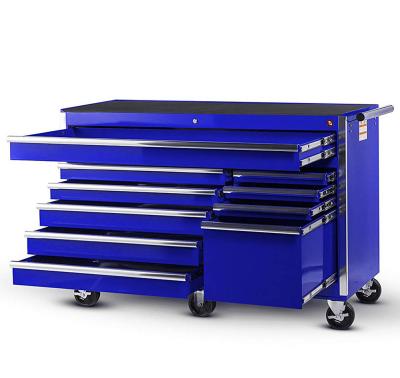 China Modern Workshop Garage Metal Tool Trolley Cabinet with Tool Kit for sale