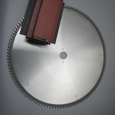 China High Speed ​​Straight Edge 500mm Smooth Side 100tooth Angle Cutting CTT Circular Saw Blade For Solid Aluminum for sale