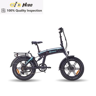 China Aluminum alloy drop shipping 20 inch alloy wheel tire fat folding electric bike for sale for sale