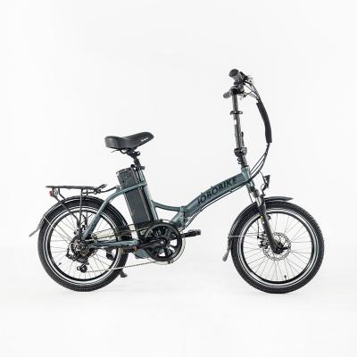 China Overseas Aluminum Alloy Warehouse HiBo TDN11Z Electric Folding Bike 20 Inch 250w 36v 13ah Folding Electric Bike Removable Lithium Ion Battery for sale