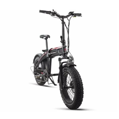 China Overseas warehouse JOBO JB-TDN46Z-F 500W electric folding bike aluminum alloy 20 inch fat tire electric bike for sale