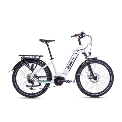 China Aluminum alloy e bike European warehouse design 250W motor 14AH lithium battery medium adult city electric bicycle large for sale