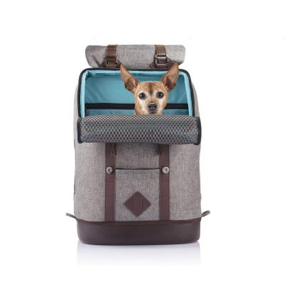 China Breathable Pet Carrier Backpack Harness for Large Small Cats and Dogs Travel Hiking Breathable Space Capsule Pet Backpack for sale