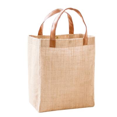 China Jute Fashion Tote Bag for sale