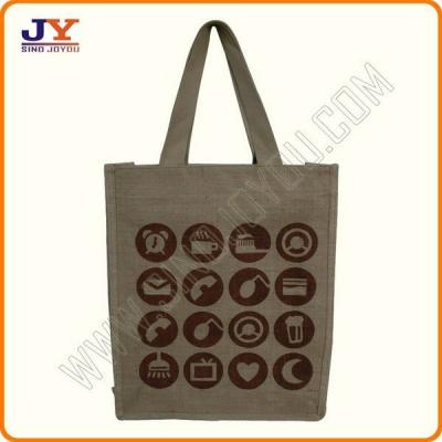 China 2015 Years PACKING BAG Jute Ladies Handbags for sale